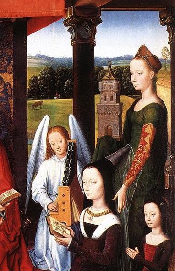 Hans Memling The Donne Triptych France oil painting art